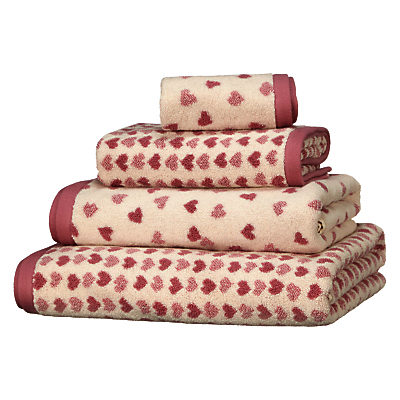 Emma Bridgewater Pink Hearts Towels